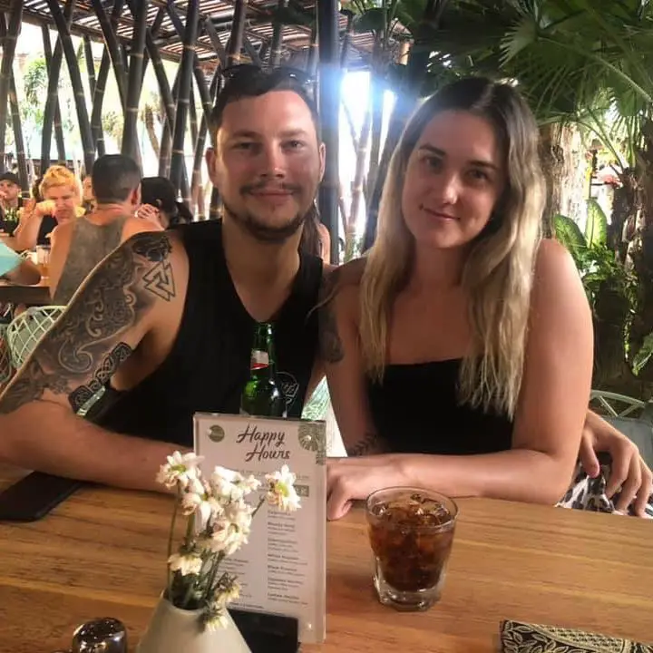 Dani and Blake met on Tinder and got married in 2020.
