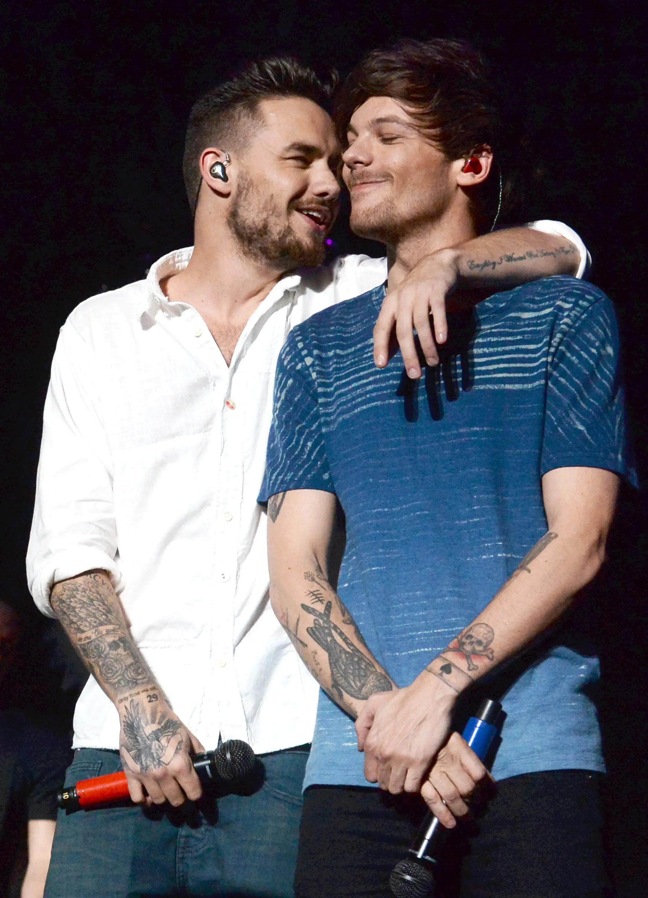 The photo Louis Tomlinson used in his tribute to Liam Payne (Jeff Kravitz/FilmMagic/Getty Images)