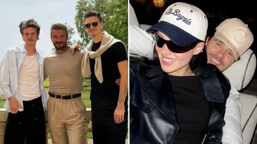 Instagram/@davidbeckham/@brookylnpeltzbeckham