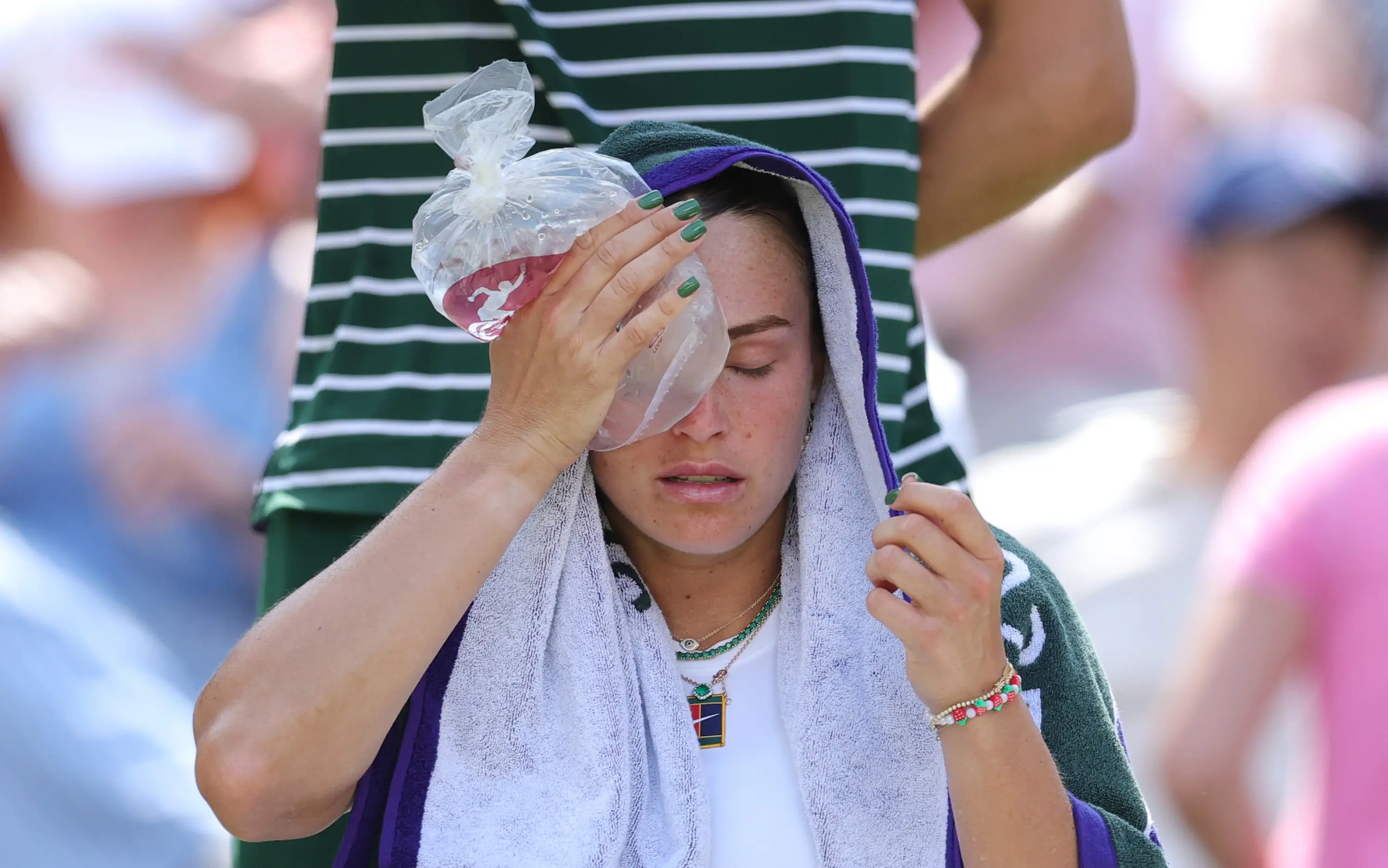 Only one competitor has to ask for a heat break (Julian Finney/Getty Images)