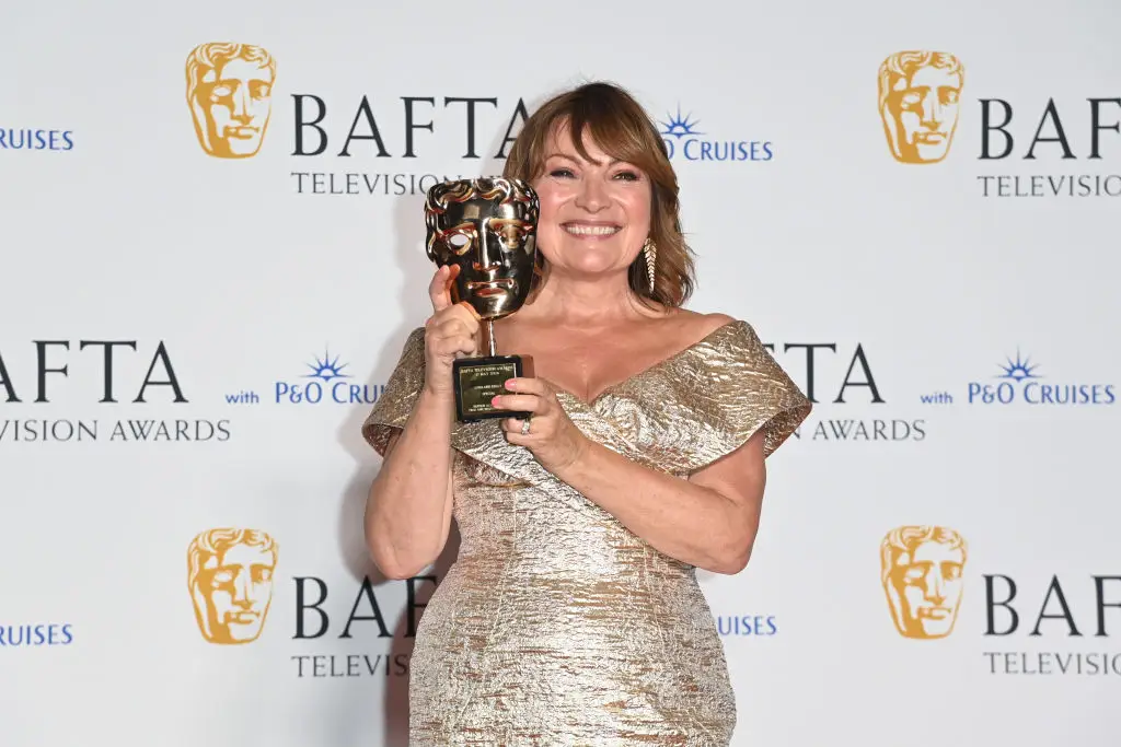 Lorraine won the special recognition award at the BAFTAs (Alan Chapman/Dave Benett/Getty Images)