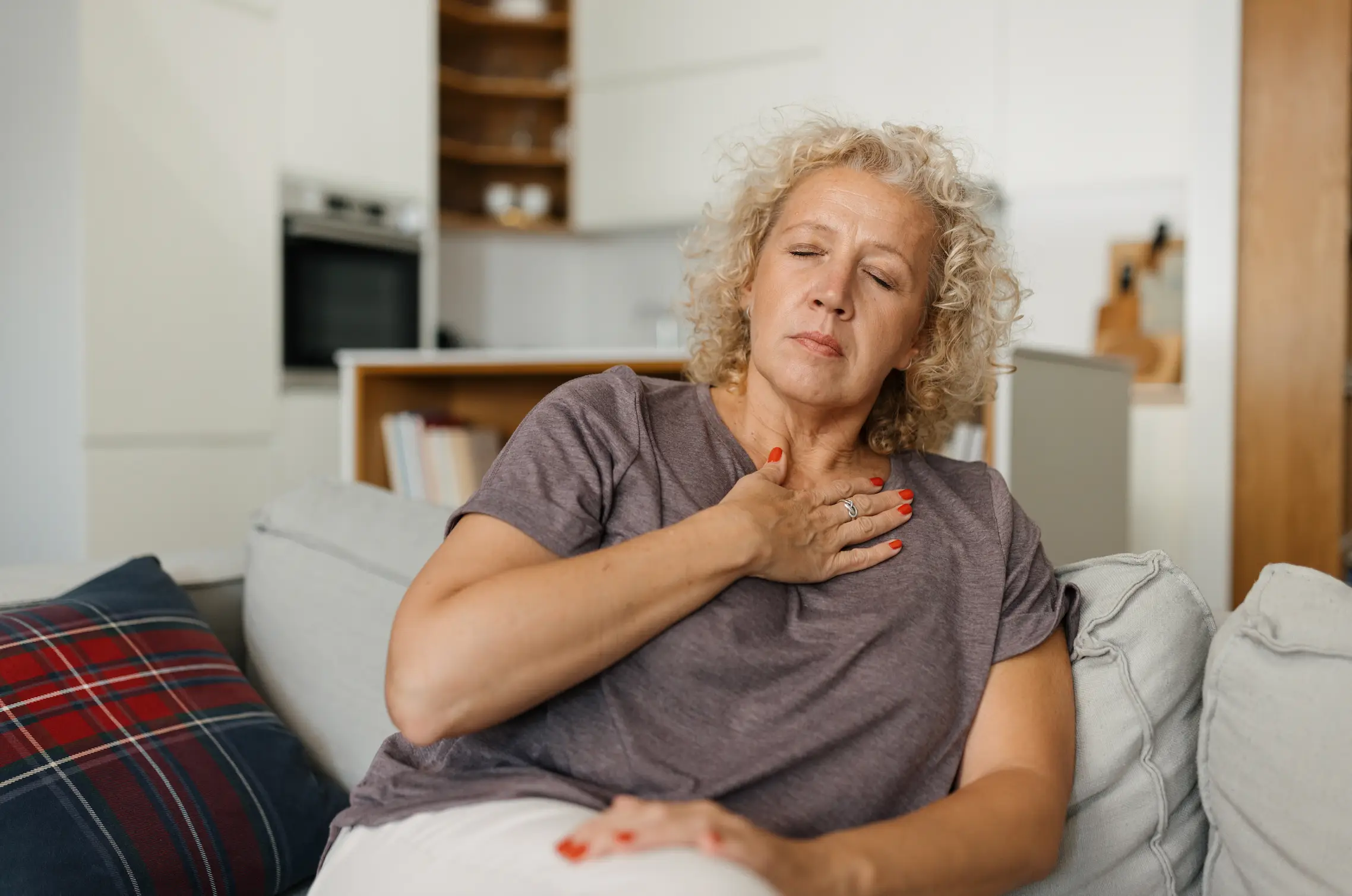 Heartburn can be exacerbated by the menopause (supersizer/Getty)