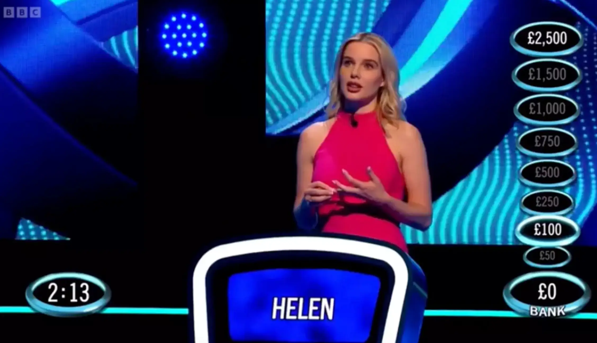 It's not the first time Helen has given a questionable answer on a gameshow (BBC)