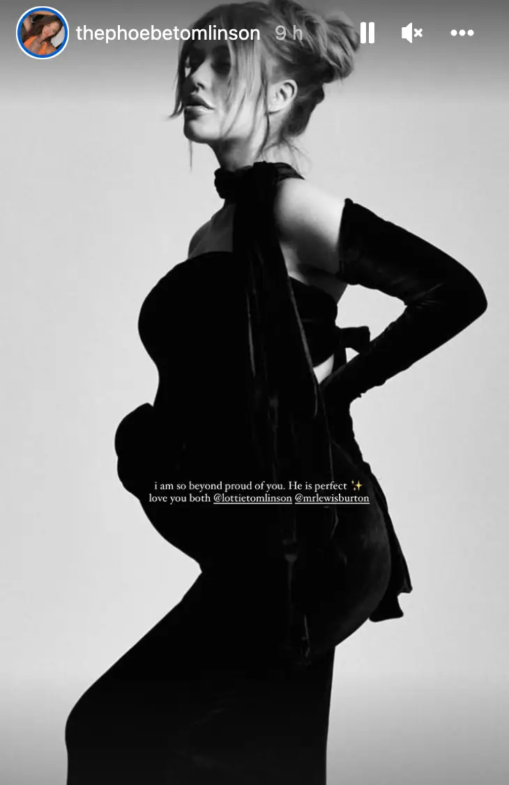 Pheobe Tomlinson shared how proud she was of Lottie.