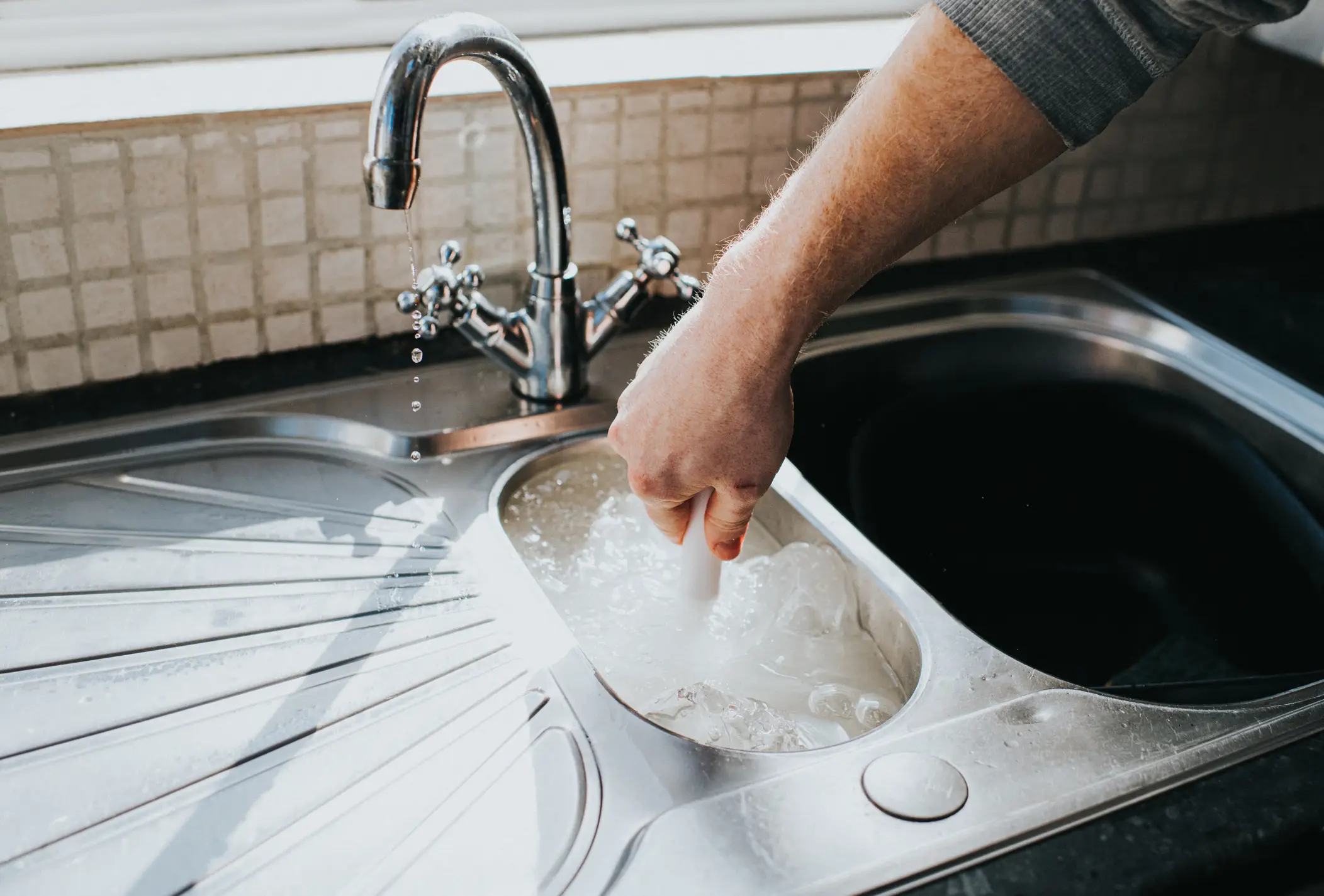 Have you ever noticed that little circle on your kitchen sink? (Getty Stock Image)