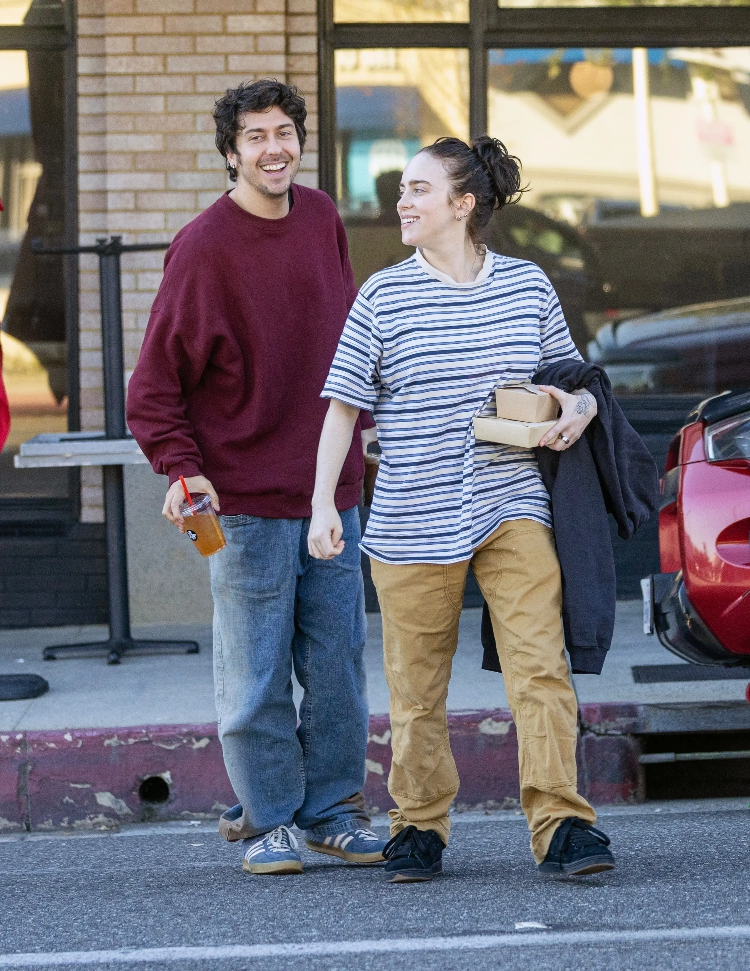 The pair have been romantically linked for a few months now (Backgrid)