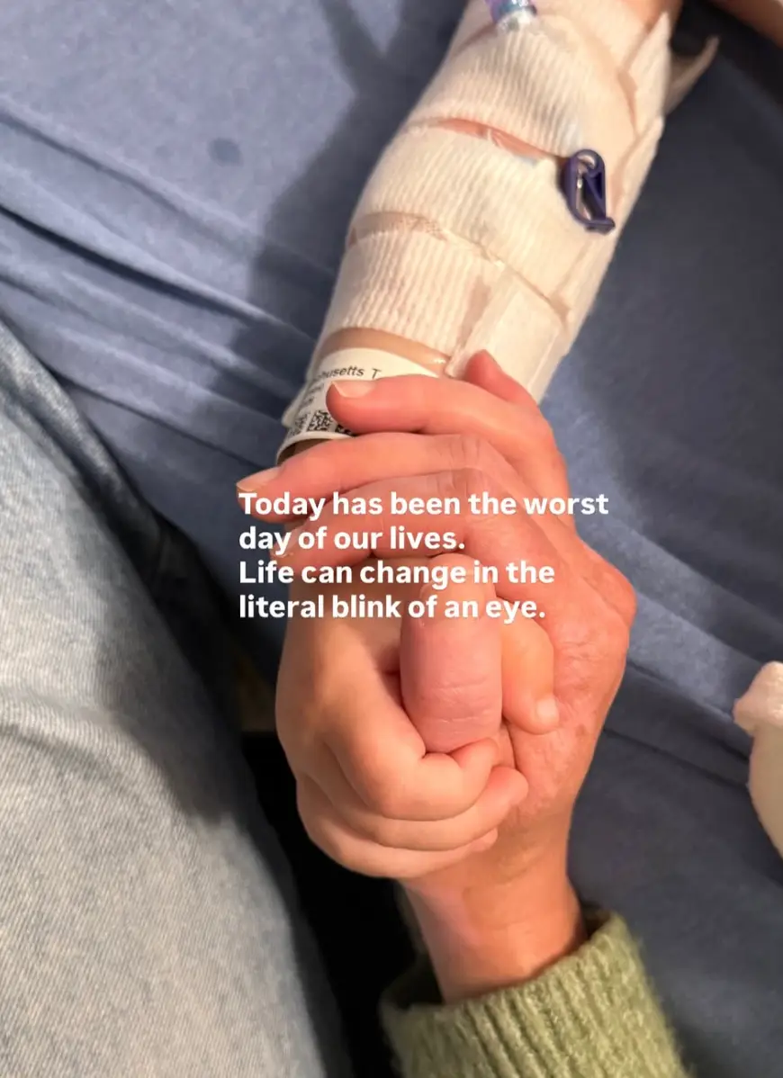 Kelly opened up about the 'nightmare' ordeal in a social media carousel post (Instagram/@hillside_farmhouse)