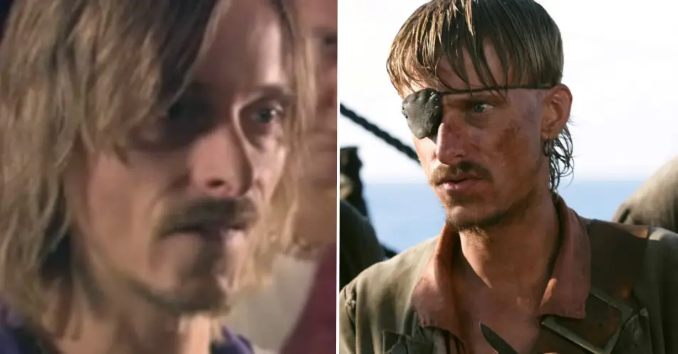 Mackenzie Crook played Johnny White (E4/Disney)