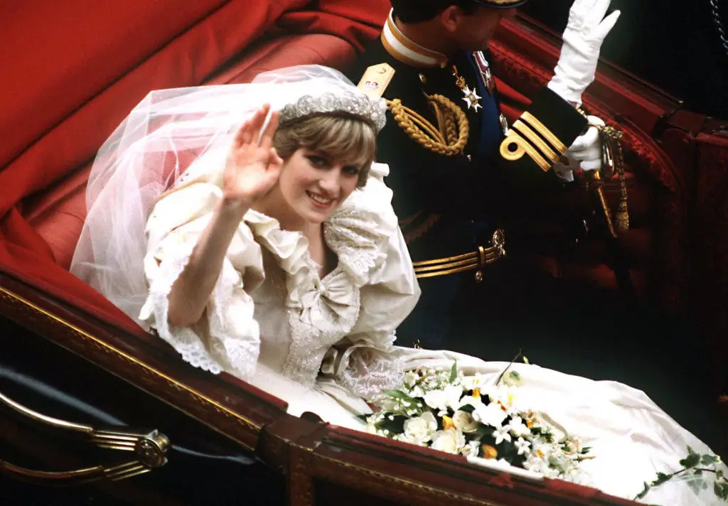The pair divorced in August 1996 (Terry Fincher/Princess Diana Archive/Getty Images)