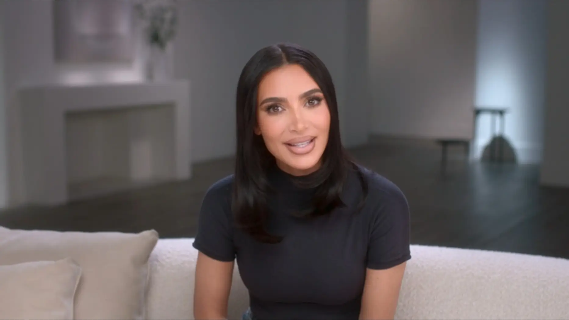 Kim Kardashian has opened up about her stepdad Caitlyn Jenner's transition on the latest episode of The Kardashians (Hulu)