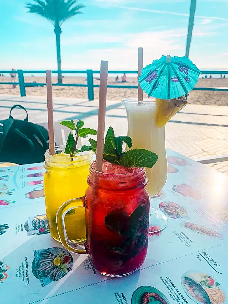 Sangria was cheaper than a Starbucks coffee!