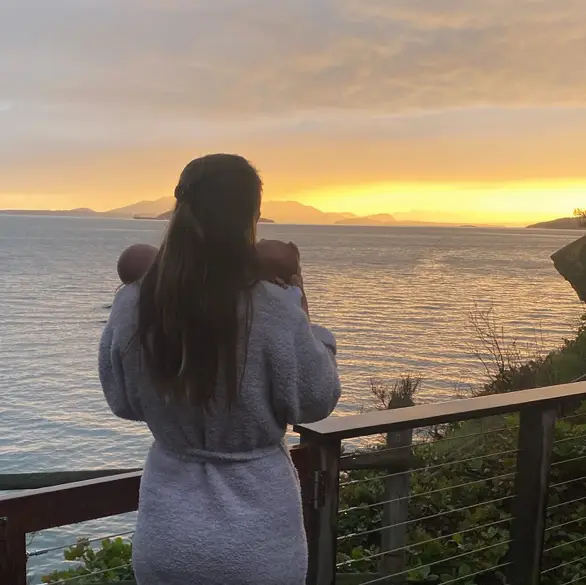 She welcomed her twins earlier this month at the age of 48.