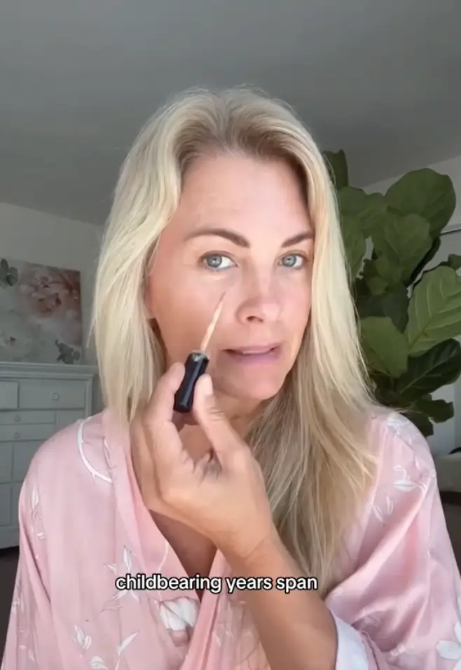 Schmidt had her fourth child at the age of 45.