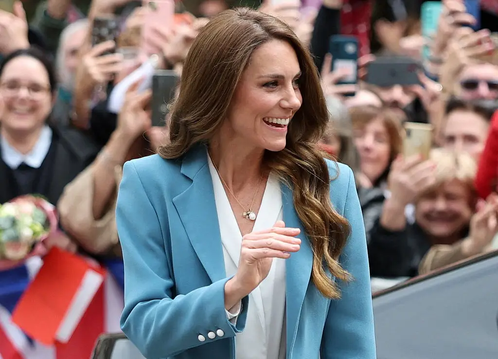 Kate Middleton arrived in Reggio Emilia as part of her two-day solo Italy trip (Pool / Pool / Getty Images)