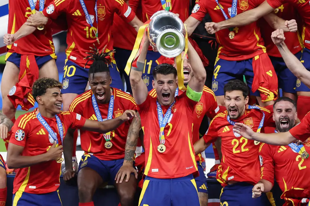 Spain beat England 2-1 in the Euros final (	Lars Baron / Staff / Getty Images)