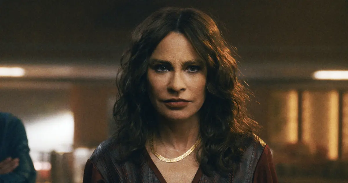 Vergara wore a prosthetic nose while filming the crime-drama.