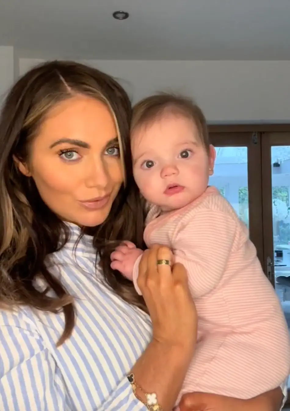 Some fans noticed Milly's ears were pierced.