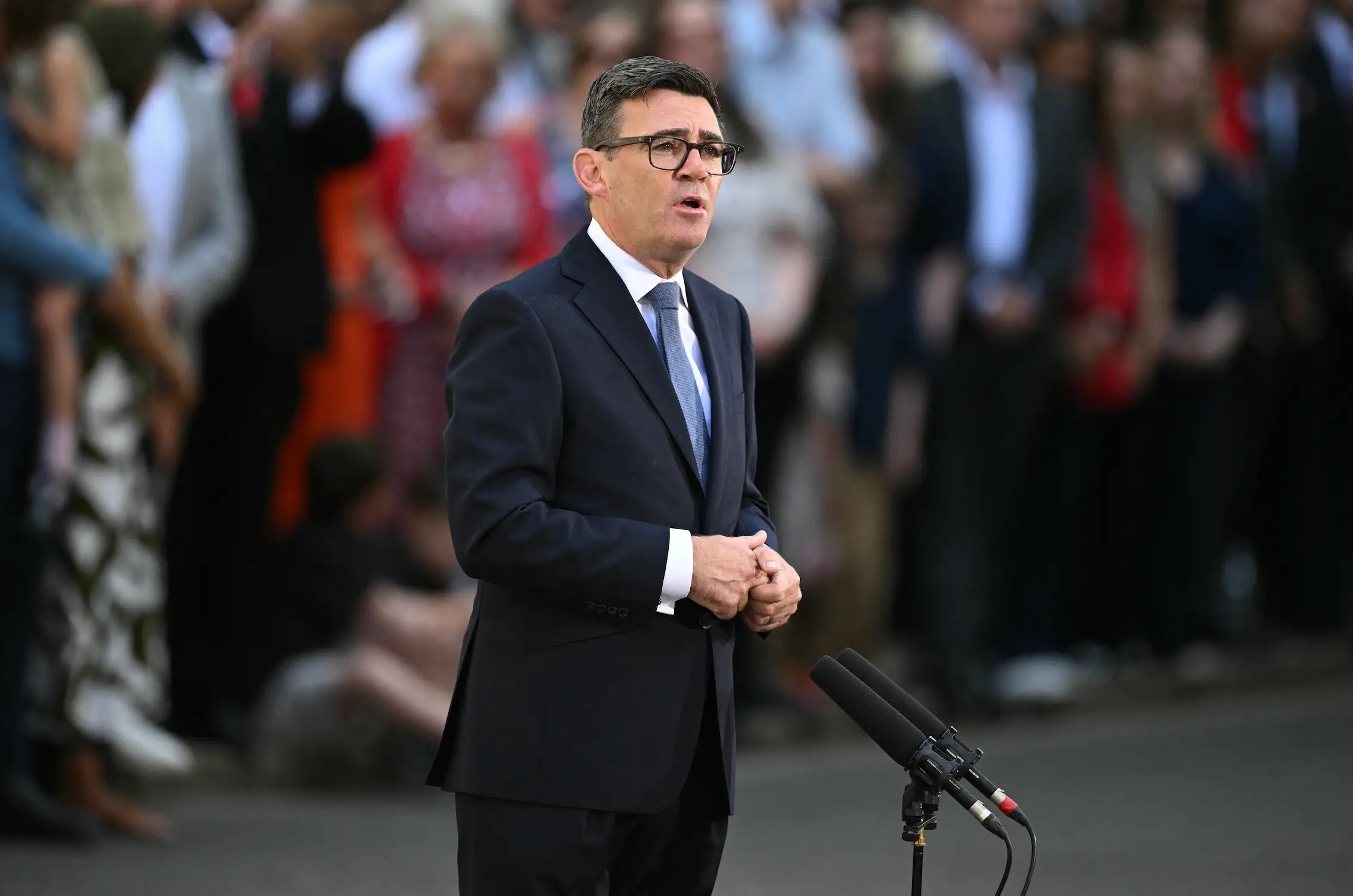 Trump previously described Burnham as 'extremely liberal' (Oli SCARFF / AFP via Getty Images)