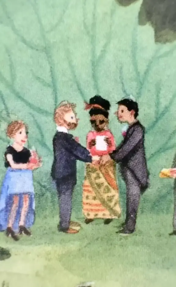The book included an image of a gay wedding (Candlewick Press)