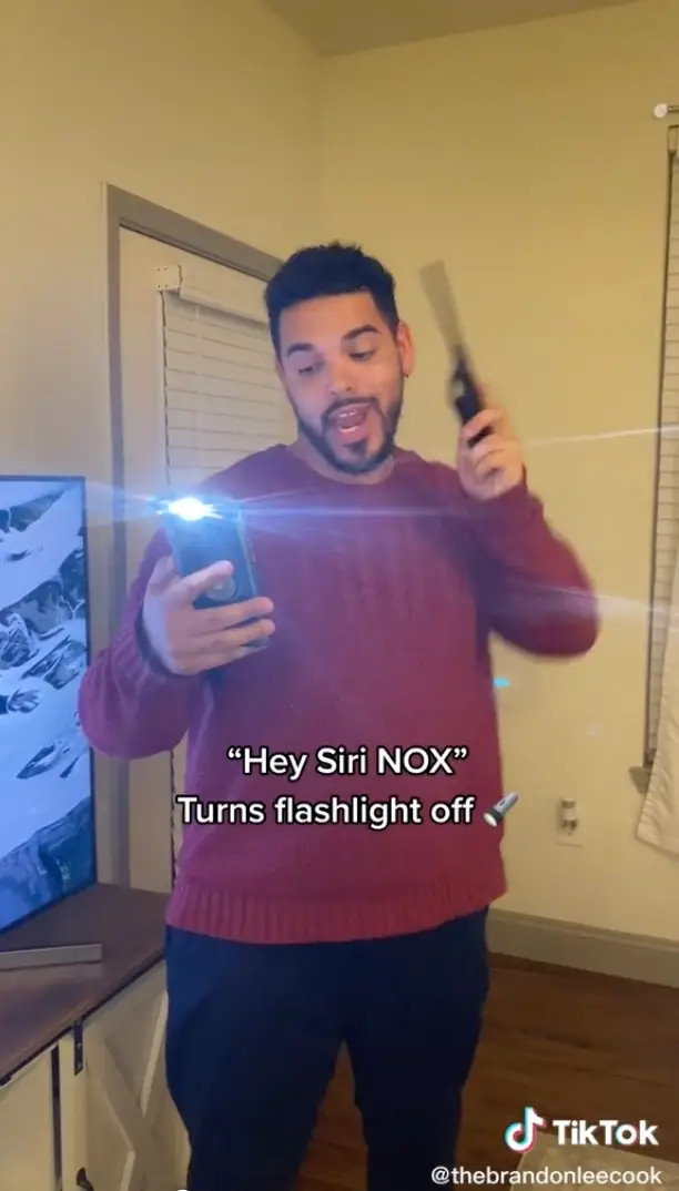 TikToker @thebrandonleecook spilled all the details on how to become a wizard using your iPhone.