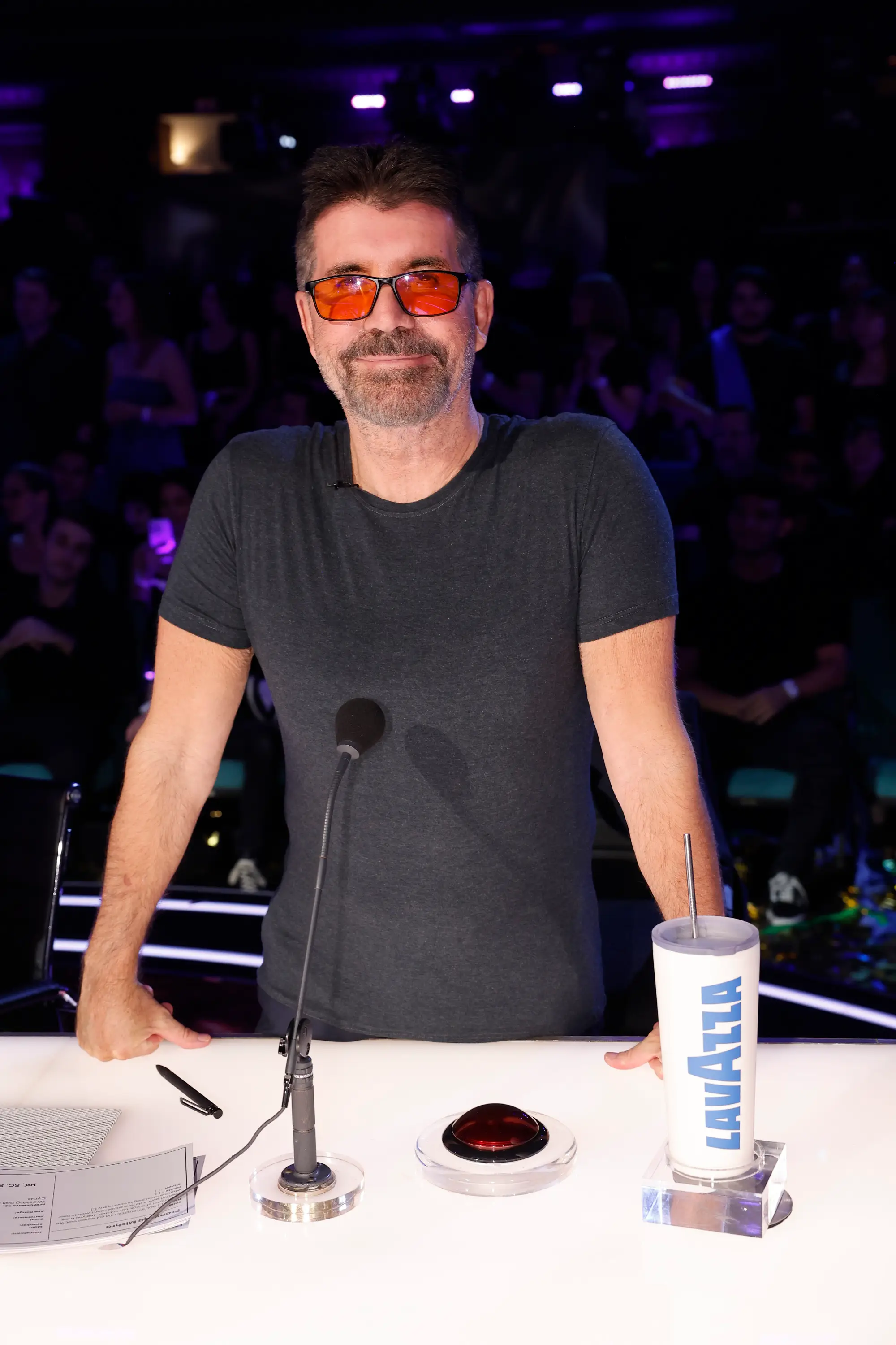 Simon Cowell doesn't just wear the glasses to look cool (Jun Sato/GC Images)