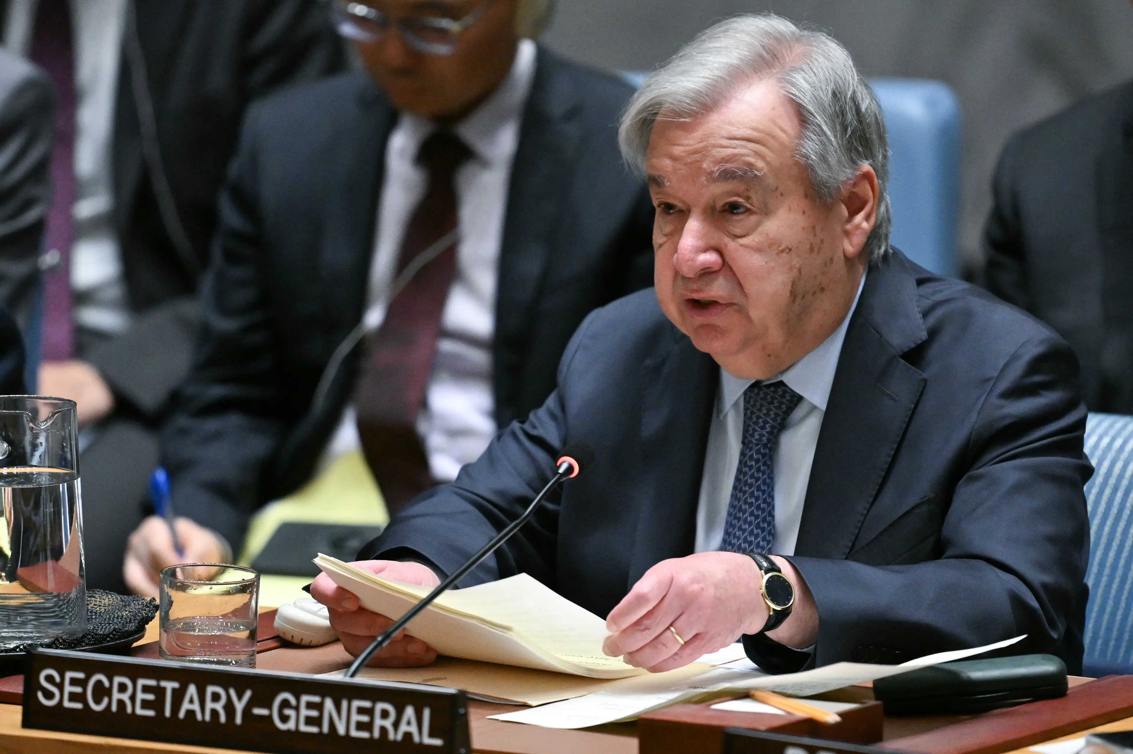 António Guterres has issued a warning (ANGELA WEISS / AFP via Getty Images)