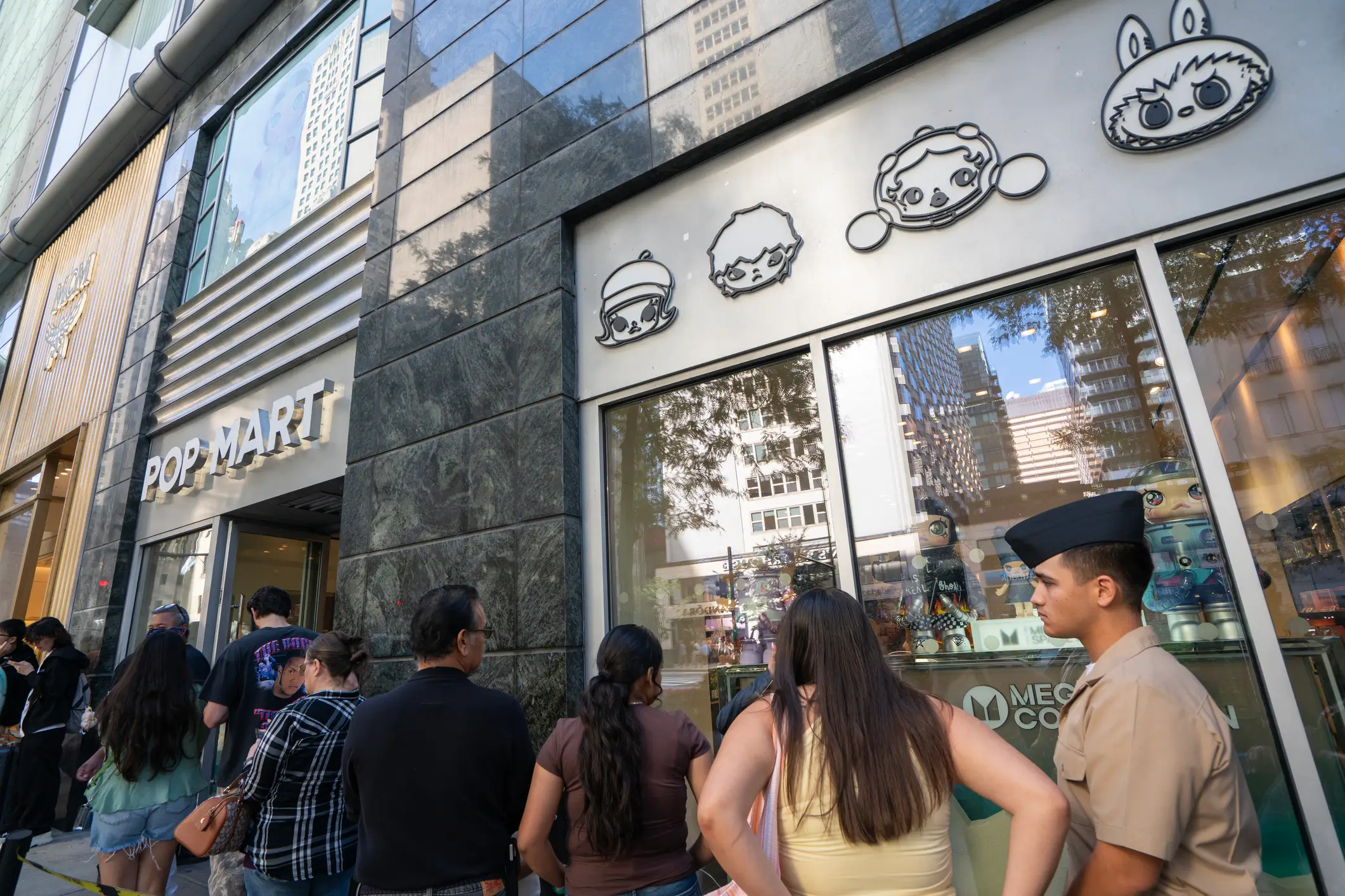 Pop Mart is the official retailer for the highly sought-after Labubu dolls (hapabapa / Getty Images)