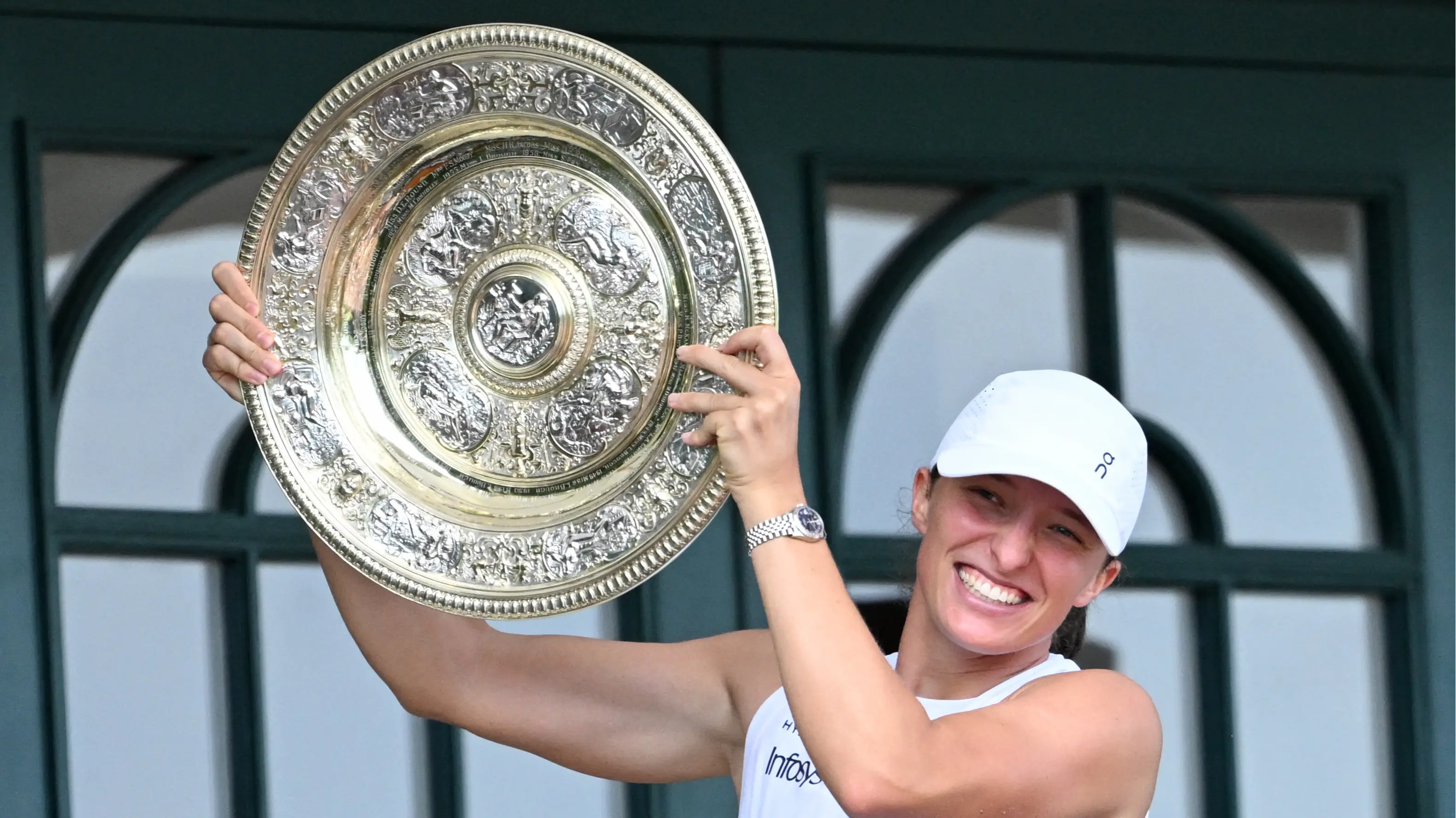 Wimbledon winner has trophy taken away from her moments after victory over surprising rule