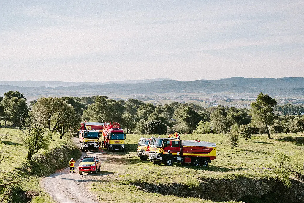Around 3,000 people were evacuated near Brignoles (LUDO CHARLES/Getty Images)