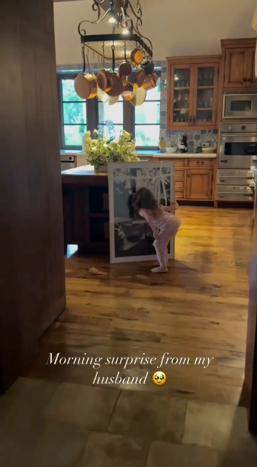 Princess Lilibet made a heartwarming cameo in the short clip (Instagram/@meghan)
