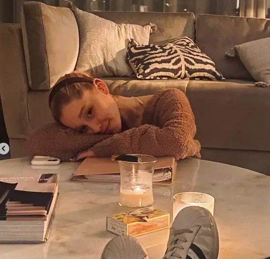 She urged her followers to be 'gentle' towards their own and others' bodies