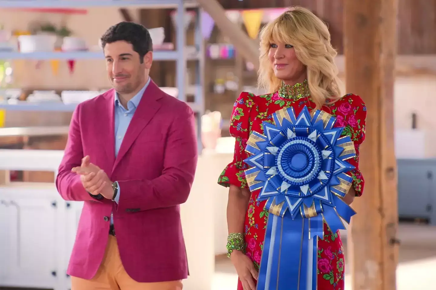 Jason Biggs and Sandra Lee. (Netflix)