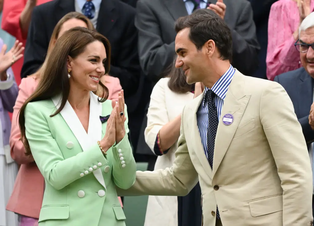 Kate Middleton and Roger Federer are known to have a close friendship (Karwai Tang / Getty Images)