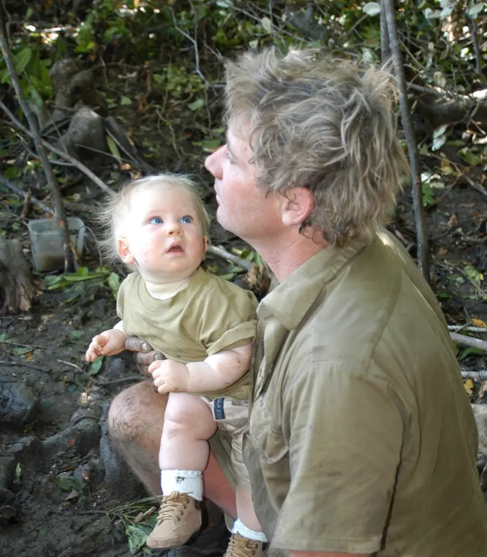 Robert was two when his dad died, while Bindi was eight (Instagram/robertirwin)