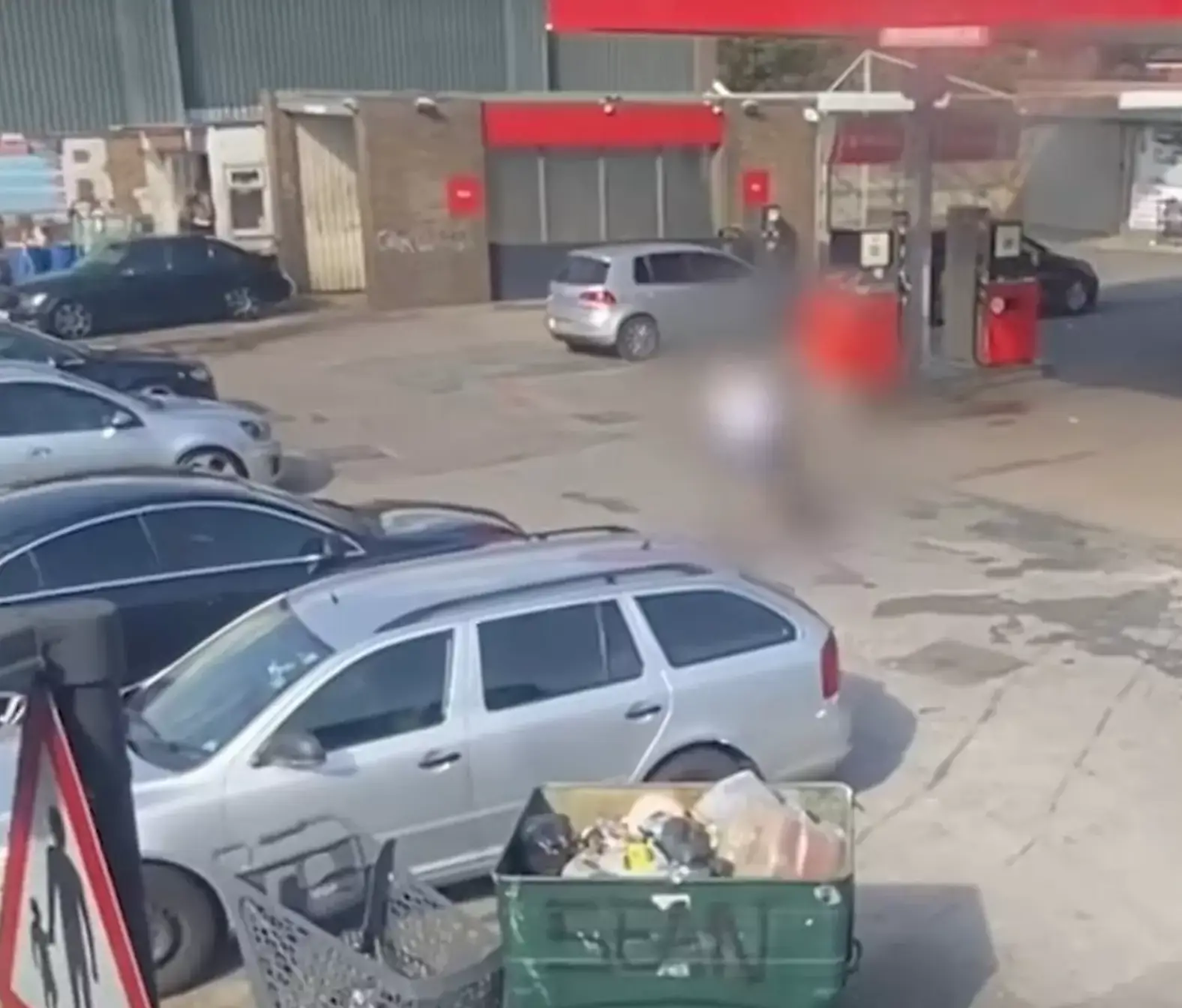 The attack took place here.