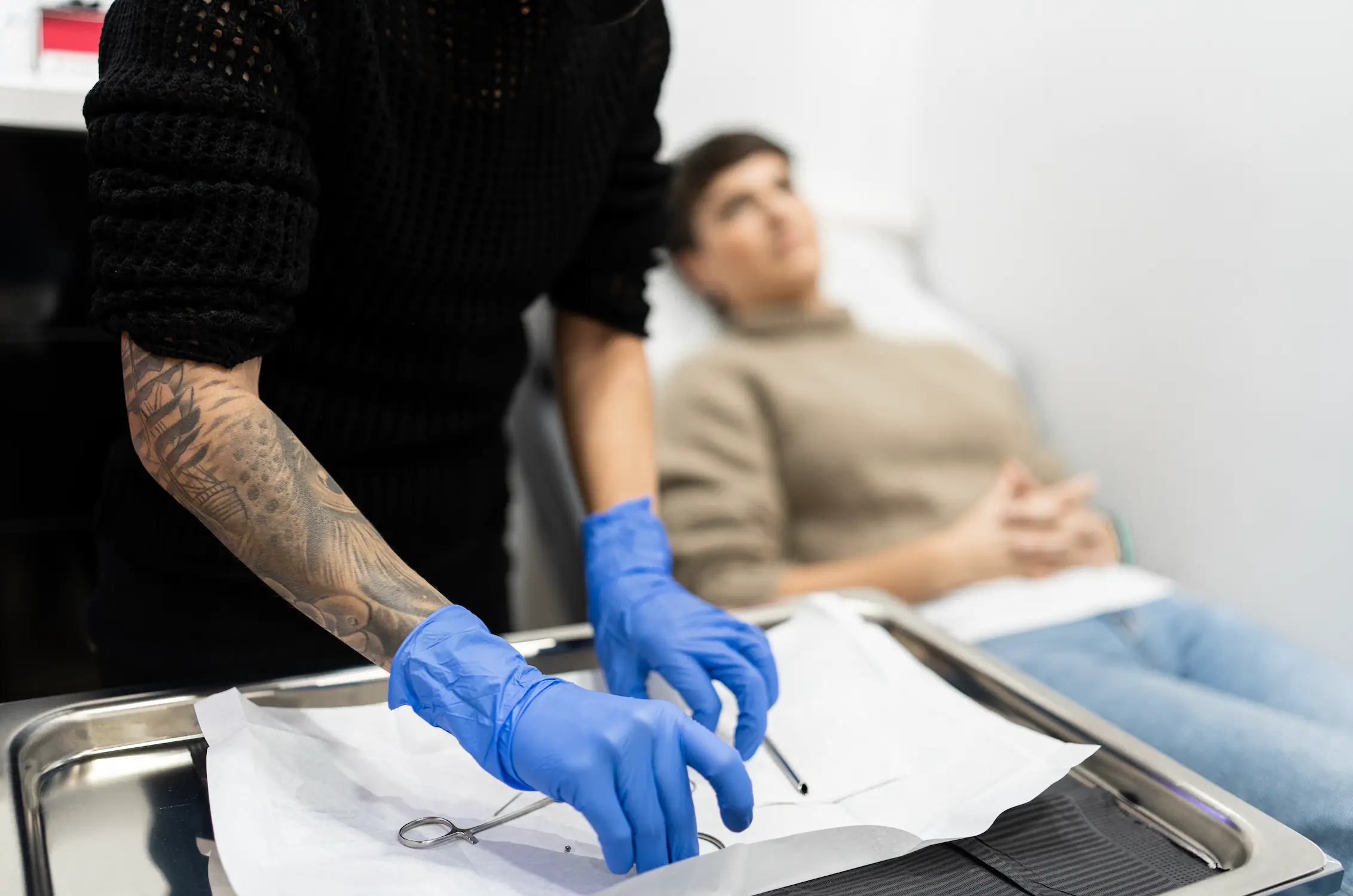 Piercings must be done in sterile environments (Getty Stock Image)