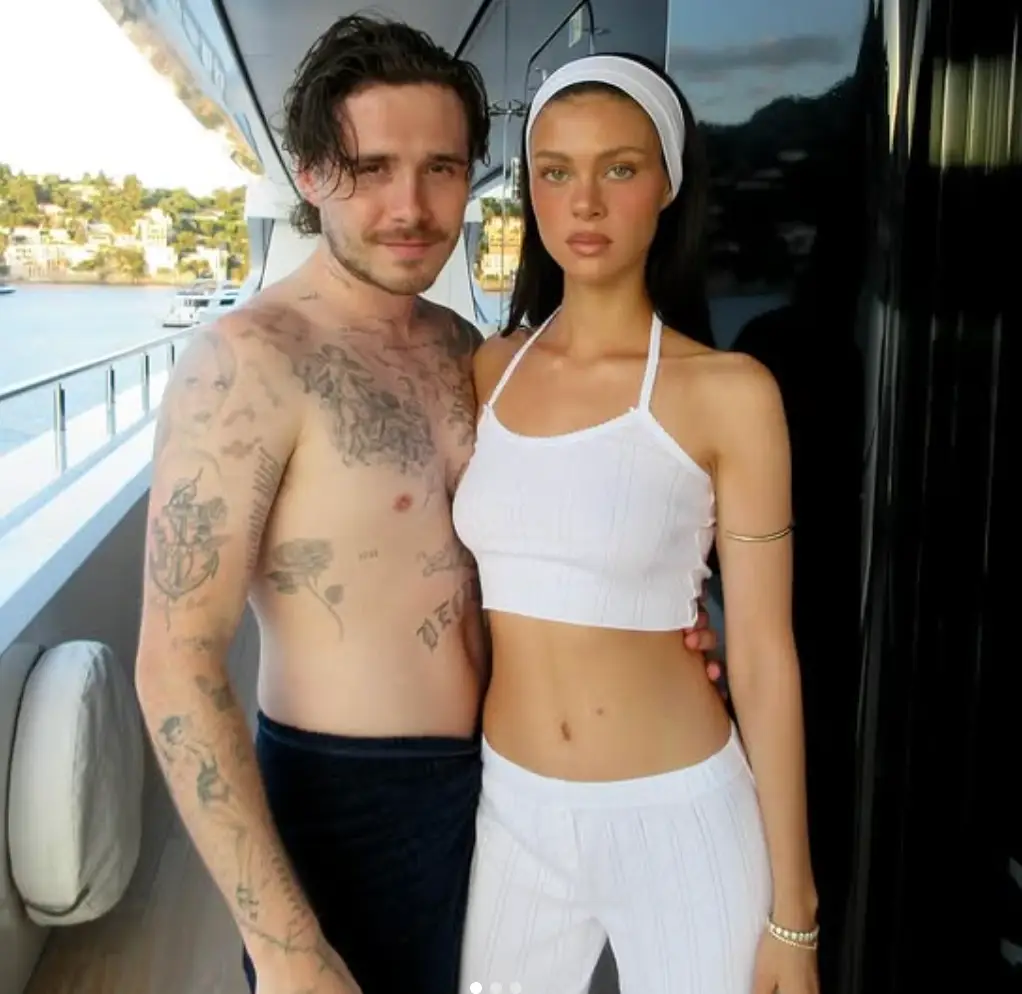 Brooklyn publicly revealed last month that he and his wife Nicola Peltz are at odds with his parents (Instagram/@brooklynbeckham)