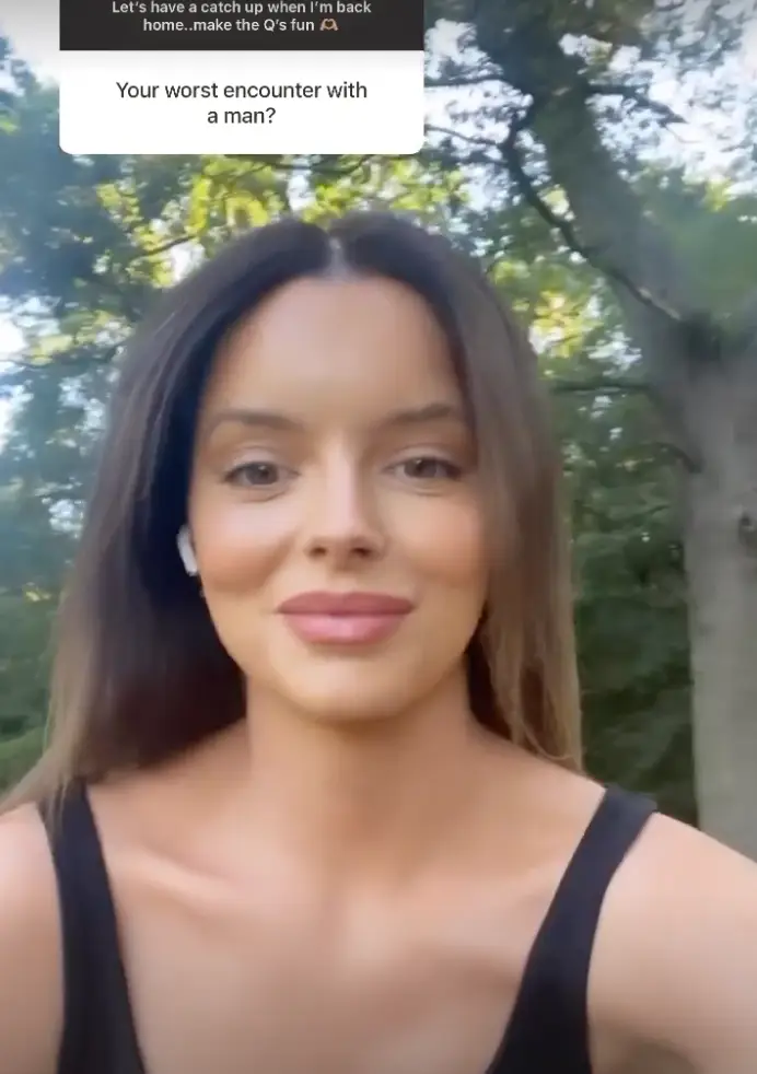 Maura shared details about the incident on Instagram.