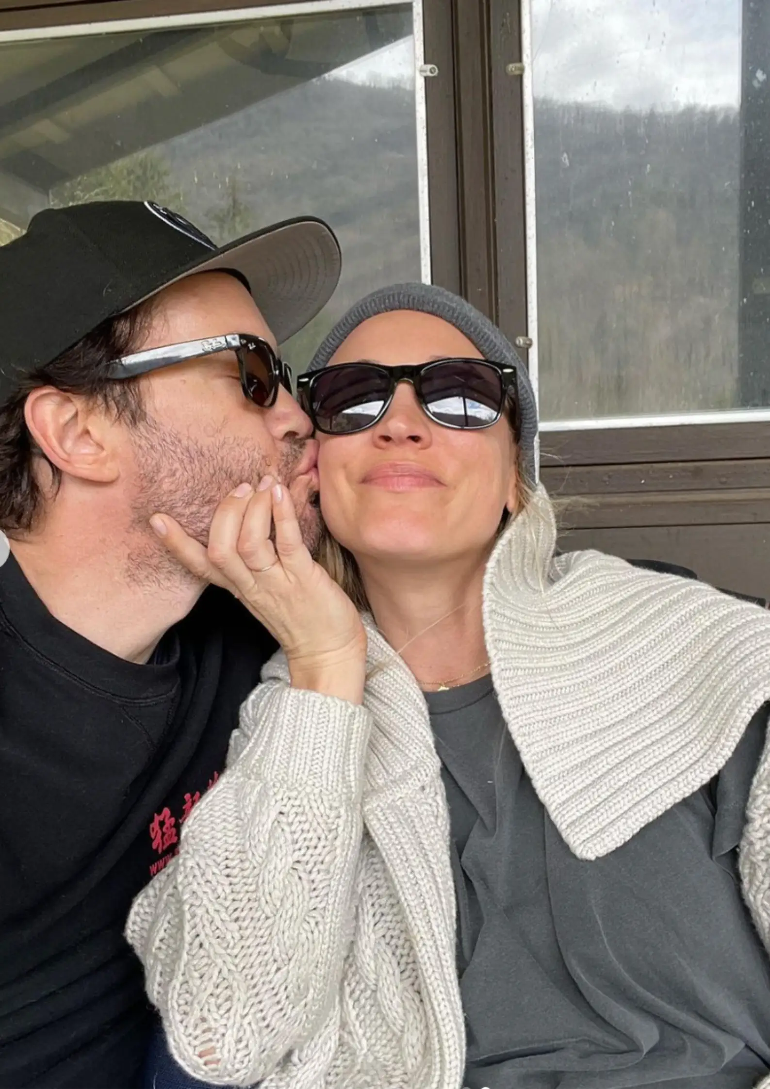 Kaley Cuoco has confirmed her relationship with Tom Pelphrey. (