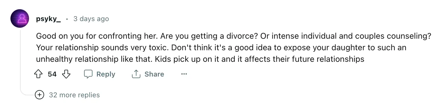 Many Reddit users dubbed the entire ordeal 'toxic'.