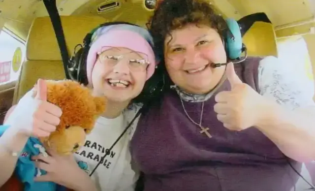 Gypsy Rose, now 34, was jailed for seven years for the murder of her mother Dee Dee (HBO)