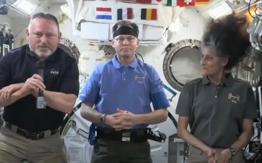 Barry Wilmore and Sunita Williams have been stranded for nearly a year (NASA)