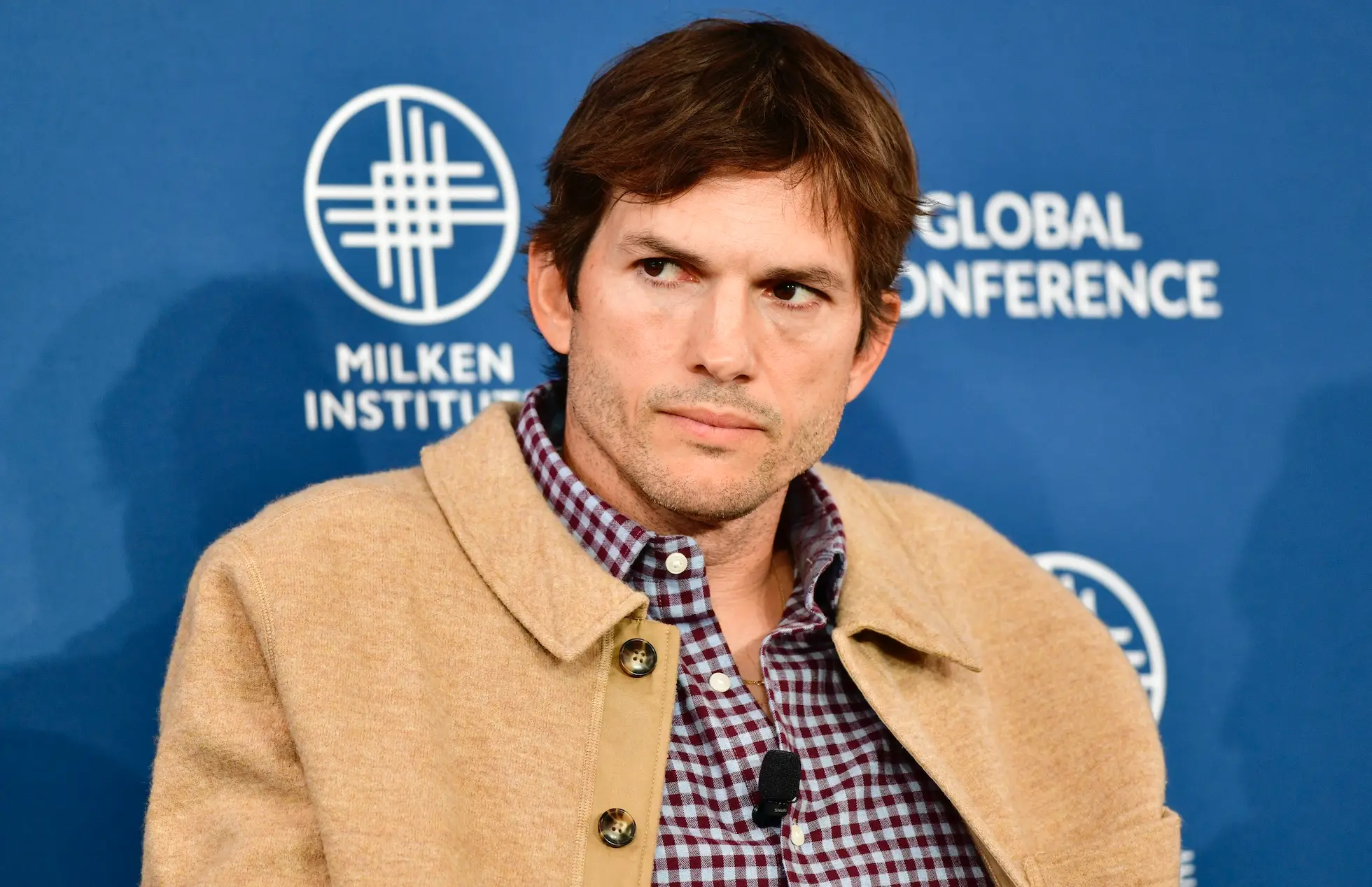 Tallulah and Scout opened up about their relationship with former stepdad, Ashton Kutcher (Jerod Harris/Getty Image)