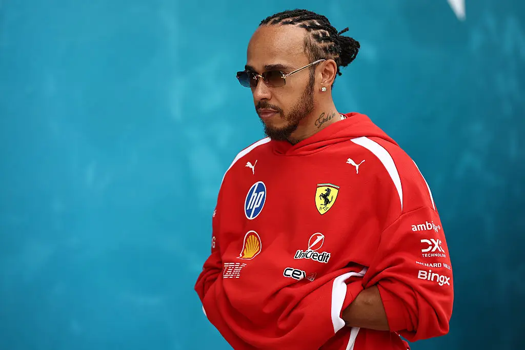 Kim is currently dating F1 star Lewis Hamilton (Chris Graythen / Staff / Getty Images)