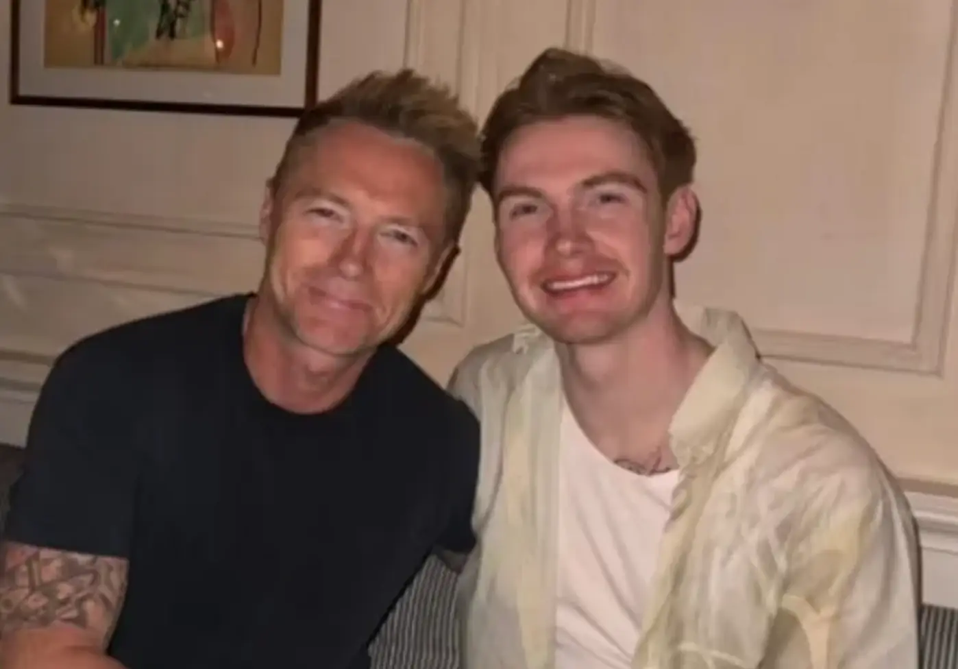 He’s the son of a boyband legend (Instagram/@rokeating)