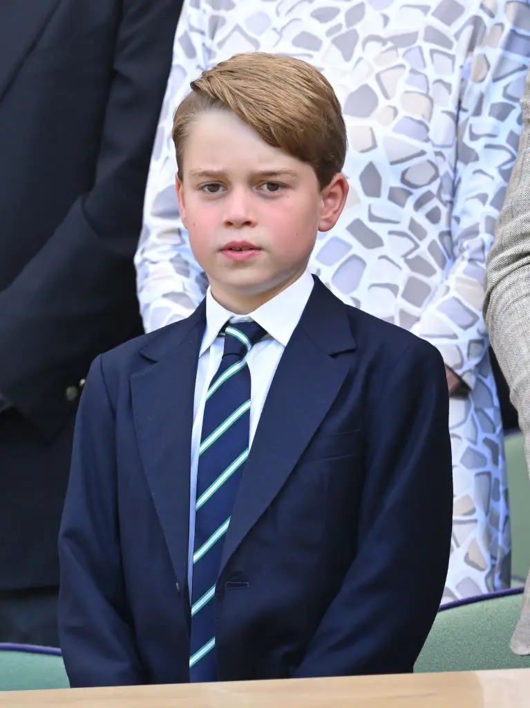 Prince George said he was 'too hot' during Wimbledon 2022 (Karwai Tang/WireImage)