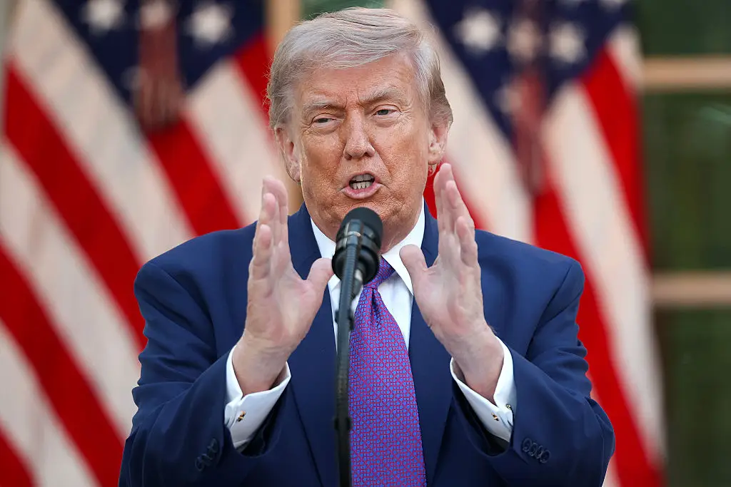 The US President urged Starmer to rethink North Sea drilling (Kevin Dietsch/Staff/Getty Images)