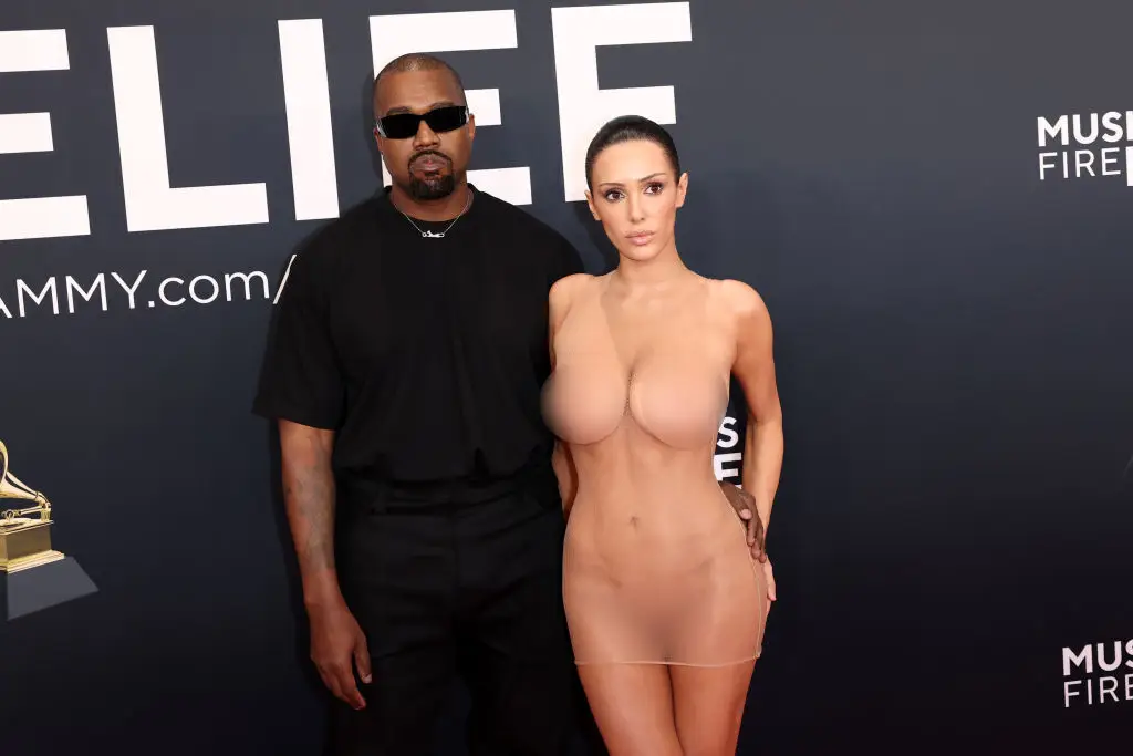 Censori's nude dress caused quite the stir (Matt Winkelmeyer/Getty Images for The Recording Academy)