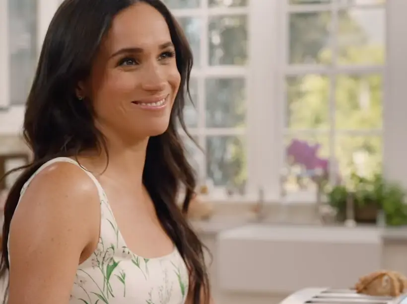 Meghan acknowledged that the whole name-change situation was a 'complicated one for people to understand' (Netflix)