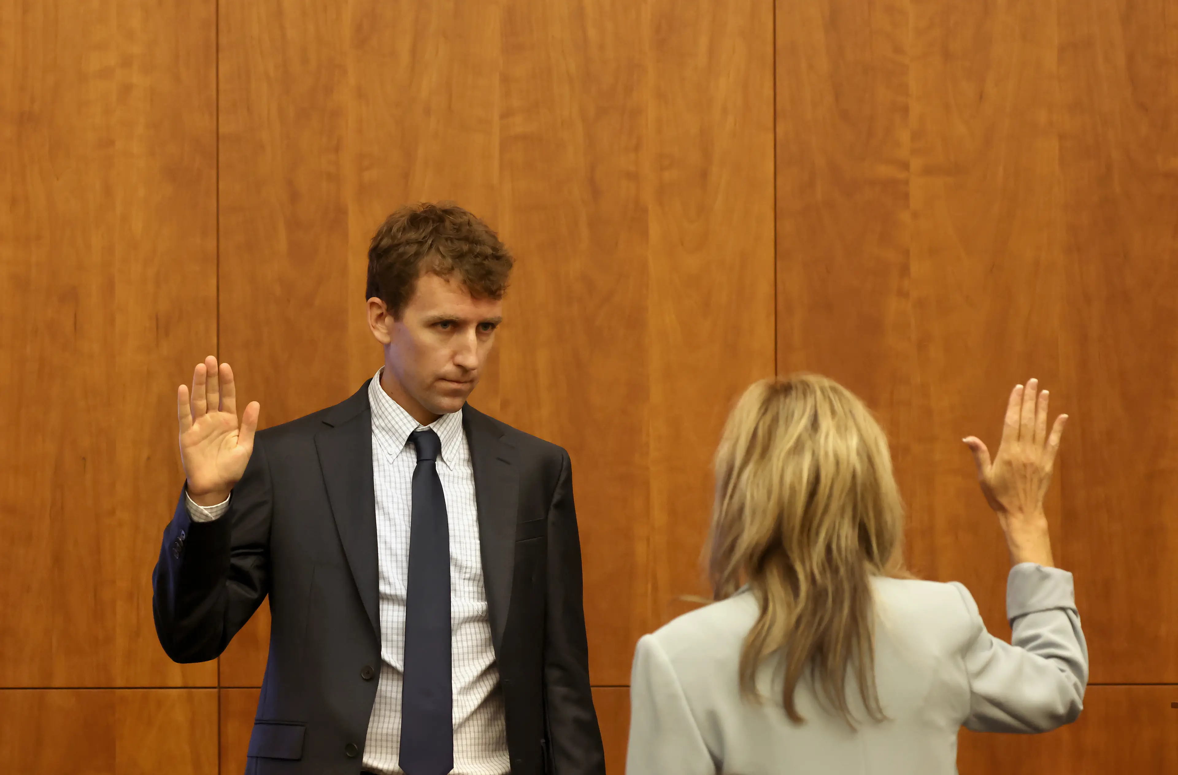 Patrick appeared as a witness for the trial (David L. Ryan/The Boston Globe via Getty Images)